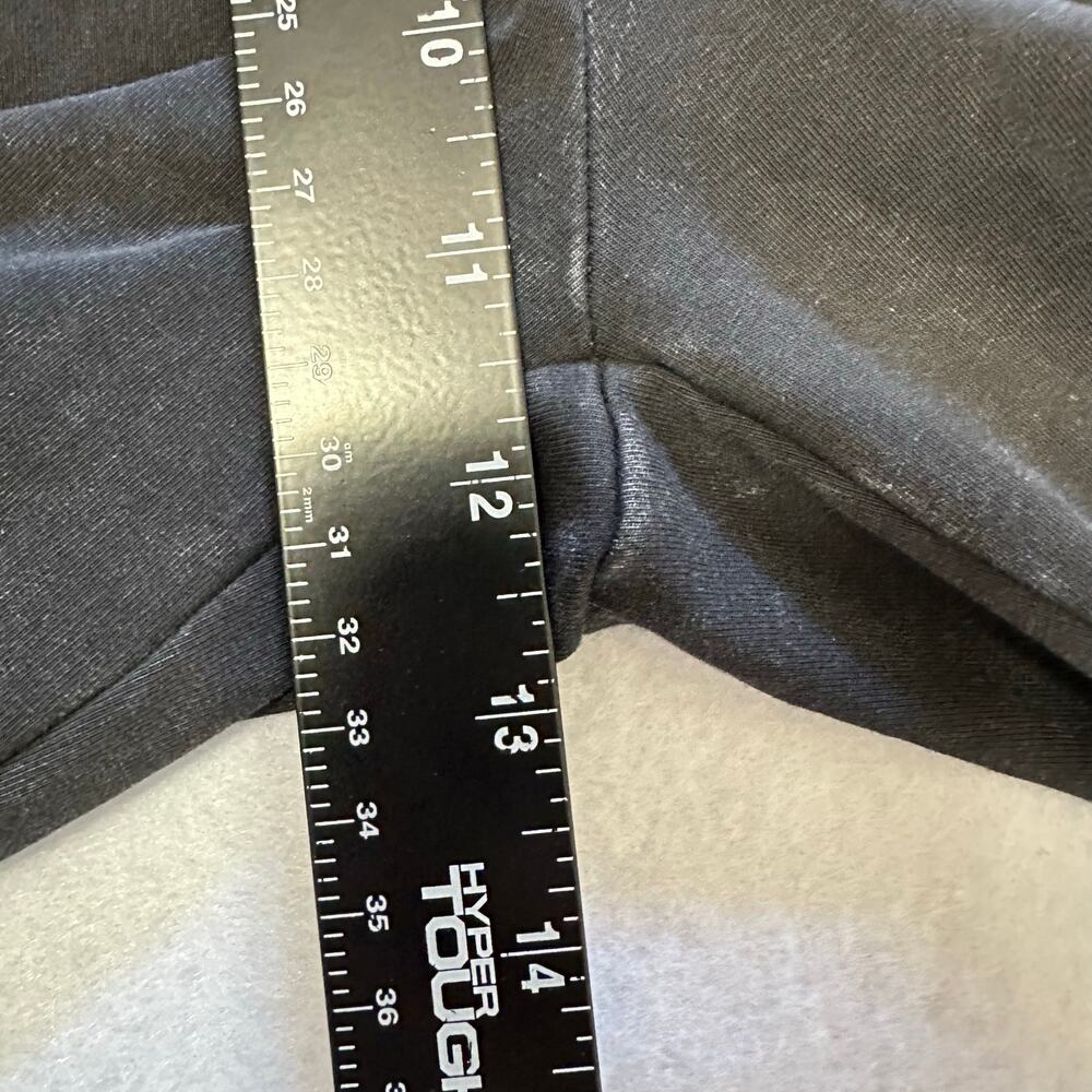Aerie Offline OG Foldover Super Flare Hi-Rise Pants Washed Black Sz Medium NWOT - Picture 8 of 8